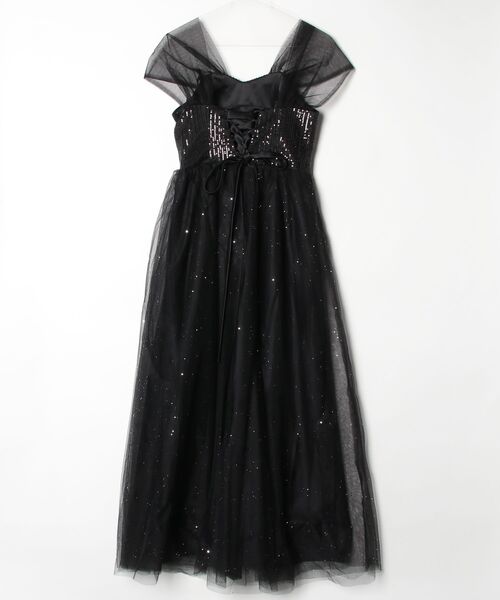 FREE STYLISTS(フリー スタイリスト)の「YUGA_YGMC Sequined decollete dress(ドレス・レディース・ブラック・M/L/XL/S)」の18枚目の写真