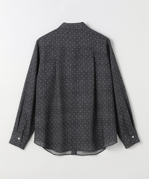COMME CA（コムサ）の「ドットプリント ボウタイシャツ（シャツ/ブラウス・レディース・ブラック/トップグレー・11号/9号）」の17枚目の写真