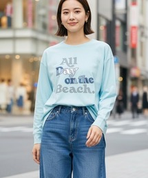 【OP/オーピー】レディース ロングスリーブ Tシャツ ラウンドヘム