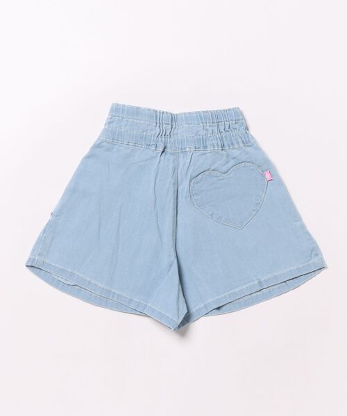 Disney(ディズニー)の「ディズニー デニムキュロットショートパンツ 1251K (トップス別売)(その他パンツ・キッズ・ライトインディゴブルー・90cm/100cm/110cm/120cm/130cm/80cm)」の2枚目の写真