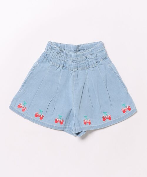 Disney(ディズニー)の「ディズニー デニムキュロットショートパンツ 1251K (トップス別売)(その他パンツ・キッズ・ライトインディゴブルー・90cm/100cm/110cm/120cm/130cm/80cm)」の3枚目の写真