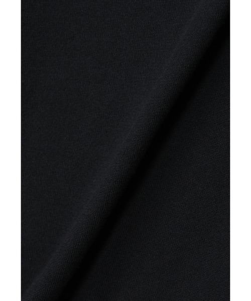 CINOH(チノ)の「21GG SUVIN COTTON COLLARED KNIT PO(ニット/セーター・レディース・ブラック/グレー/アイボリー・38)」の5枚目の写真