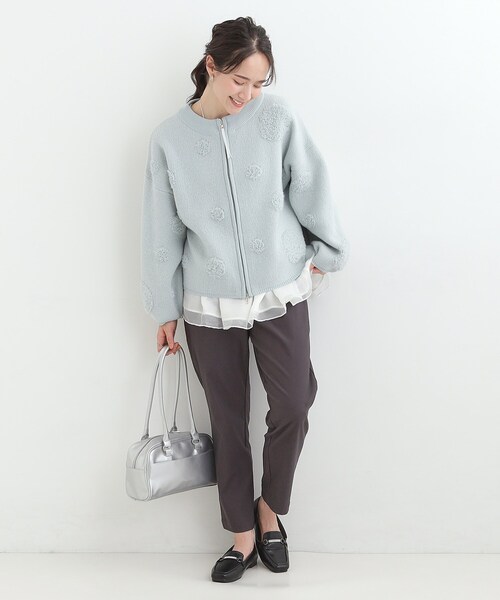 SHOO・LA・RUE（シューラルー）の「【消臭】キラキラビットローファー（パンプス・レディース・ブラック/ブラウン系その他/シルバー・35/45）」の10枚目の写真