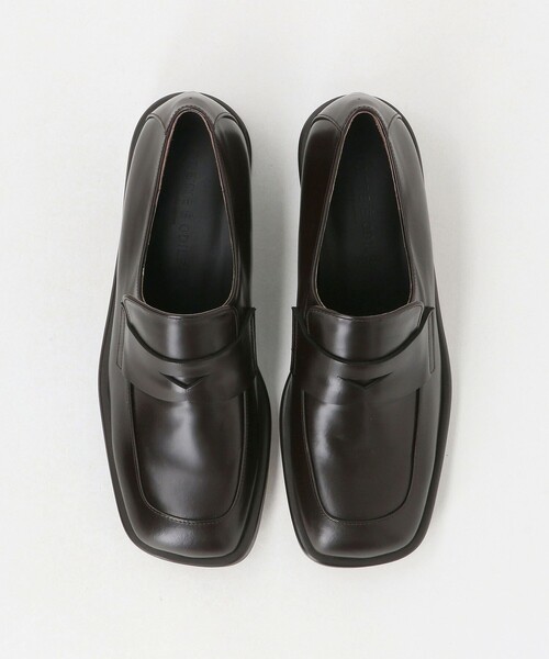 ODETTE E ODILE（オデットエオディール）の「スクエアマニッシュローファー フラット40↑（その他シューズ・レディース・ブラック/ダークブラウン・24.5cm/24cm/25cm/23.5cm/22.5cm/23cm/22cm）」の4枚目の写真