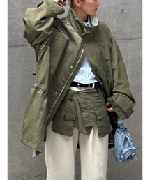 ELCHELE（エルチェレ）の「PIGMENT DYE M-65 JACKET（ナイロンジャケット）」