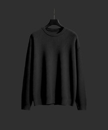 【数慮限定】COTTON CASHMERE ワッフルニット　｜湿度調整/防臭機能/カシミヤ