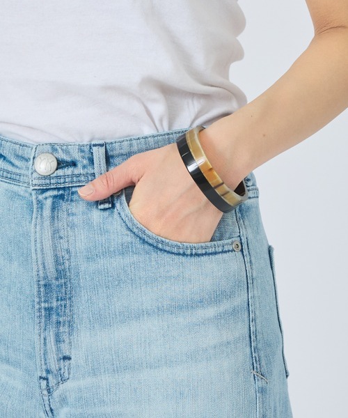 YANUK（ヤヌーク）の「【YANUK】Wide Flare MFT ワイドフレアパンツ（デニムパンツ・レディース・ライトブルー・34/36/38）」の13枚目の写真