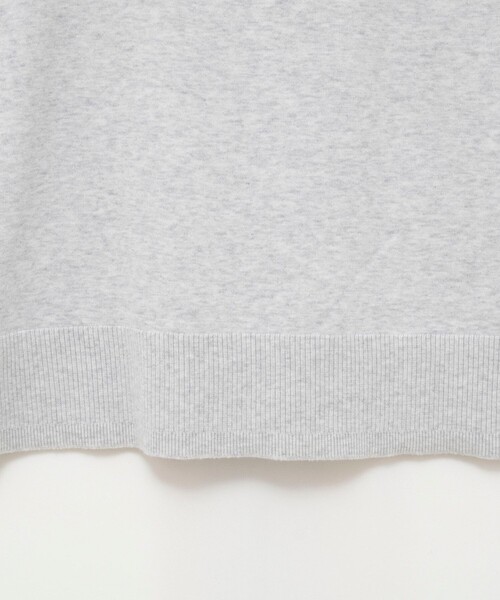 Rie Miller(リエミラー)の「《手洗い可能》ハーフZIPプルオーバー(ニット/セーター・レディース・ネイビー/ライトグレー・38)」の17枚目の写真