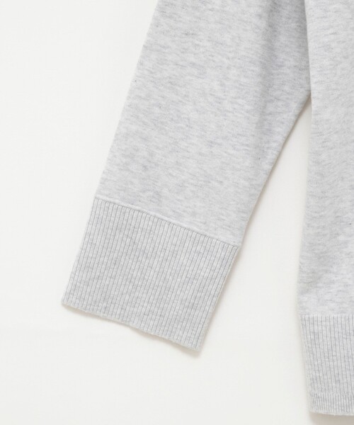 Rie Miller(リエミラー)の「《手洗い可能》ハーフZIPプルオーバー(ニット/セーター・レディース・ネイビー/ライトグレー・38)」の18枚目の写真