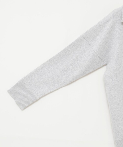 Rie Miller(リエミラー)の「《手洗い可能》ハーフZIPプルオーバー(ニット/セーター・レディース・ネイビー/ライトグレー・38)」の21枚目の写真