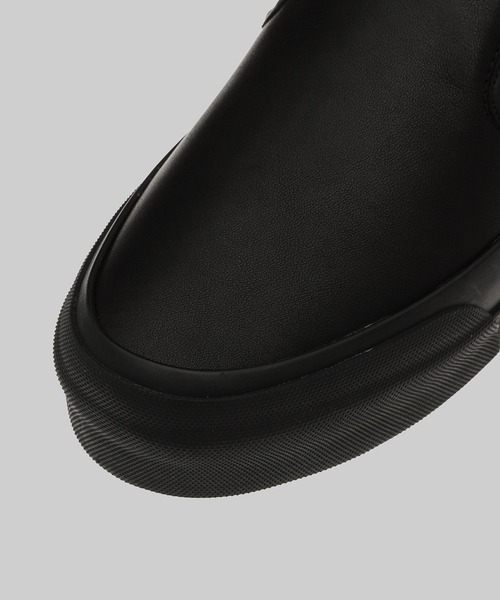 SMOOTH LEATHER SLIP-ON SHOES（スリッポン）｜COMME des GARCONS
