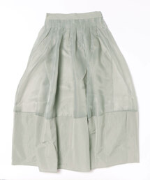 STYLEBLOCK（スタイルブロック）の「オーガンジー×タフタタックコクーンスカート（スカート）」