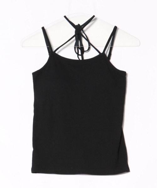 apres jour（アプレジュール）の「カップ付きクロスキャミインナー（キャミソール・レディース・アイボリー/ブラック/ピンク/ホワイト系その他・X-LARGE/フリー）」の20枚目の写真