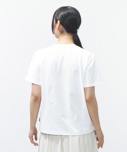 TIGORA(ティゴラ)の「ティゴラ TIGORA UVカットドライグラフィックTシャツ ポスター(Tシャツ/カットソー・レディース・ホワイト/ブラック・S/M/L/XL)」の16枚目の写真