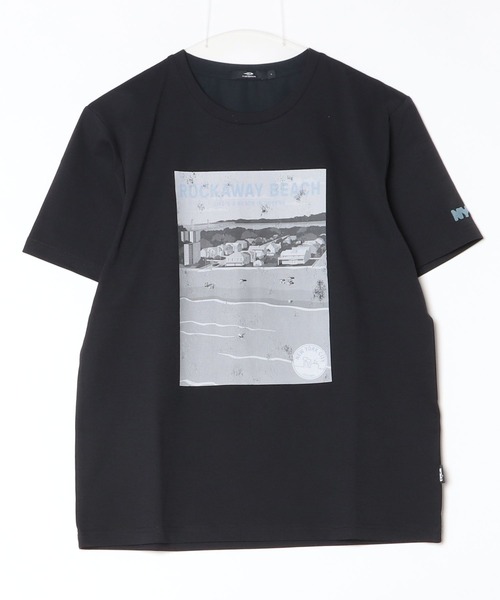 TIGORA(ティゴラ)の「ティゴラ TIGORA UVカットドライグラフィックTシャツ ポスター(Tシャツ/カットソー・レディース・ホワイト/ブラック・S/M/L/XL)」の6枚目の写真
