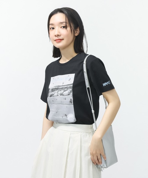 TIGORA(ティゴラ)の「ティゴラ TIGORA UVカットドライグラフィックTシャツ ポスター(Tシャツ/カットソー・レディース・ホワイト/ブラック・S/M/L/XL)」の20枚目の写真