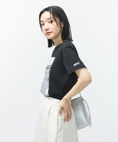 TIGORA(ティゴラ)の「ティゴラ TIGORA UVカットドライグラフィックTシャツ ポスター(Tシャツ/カットソー・レディース・ホワイト/ブラック・S/M/L/XL)」の21枚目の写真