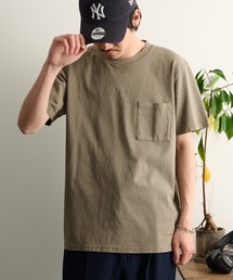 【Goodwear】製品染めポケット付き S/S TEE 2W7-16205