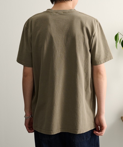 Goodwear（グッドウェア）の「【Goodwear】製品染めポケット付き S/S TEE 2W7-16205（Tシャツ/カットソー・メンズ・サンドベージュ/チャコールグレー・M/L/XL）」の12枚目の写真