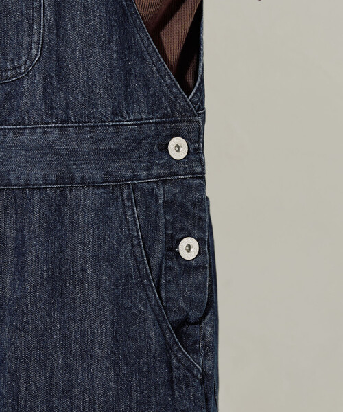 FREAK'S STORE（フリークスストア）の「限定展開 Dickies × FREAK'S STORE/ディッキーズ 別注 オーバーオール（サロペット/オーバーオール・レディース・ブラック/チャコール/ベージュ/ネイビー・ﾌﾘ-）」の15枚目の写真