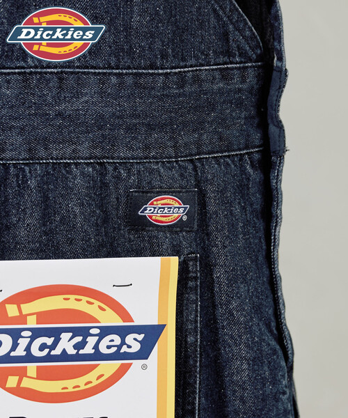 FREAK'S STORE（フリークスストア）の「限定展開 Dickies × FREAK'S STORE/ディッキーズ 別注 オーバーオール（サロペット/オーバーオール・レディース・ブラック/チャコール/ベージュ/ネイビー・ﾌﾘ-）」の19枚目の写真