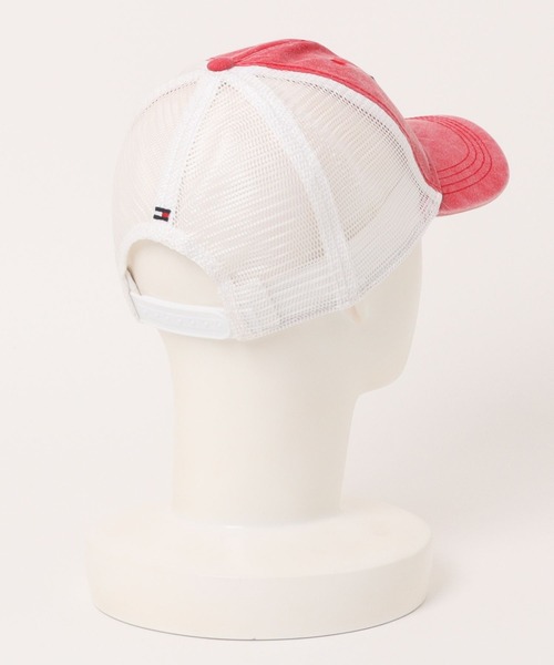TOMMY HILFIGER（トミーヒルフィガー）の「TOMMY HILFIGER メッシュキャップ（キャップ・メンズ・レッド系その他・FREE）」の2枚目の写真