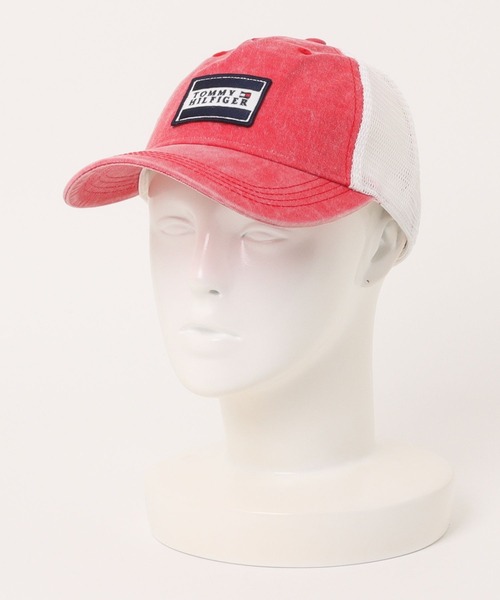 TOMMY HILFIGER(トミーヒルフィガー)の「TOMMY HILFIGER メッシュキャップ(キャップ・メンズ・レッド系その他・FREE)」の11枚目の写真