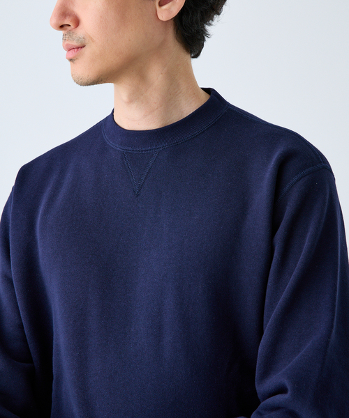 LOOPWHEELER（ループウィラー）の「LOOPWHEELER for LOWERCASE ライトツリウラケ ルーズスウェット（スウェット・メンズ・アイボリー/ネイビー/ライトグレー・SMALL/MEDIUM/LARGE/X-LARGE）」の22枚目の写真