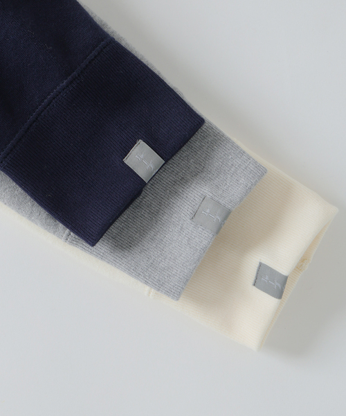 LOOPWHEELER（ループウィラー）の「LOOPWHEELER for LOWERCASE ライトツリウラケ ルーズスウェット（スウェット・メンズ・アイボリー/ネイビー/ライトグレー・SMALL/MEDIUM/LARGE/X-LARGE）」の18枚目の写真