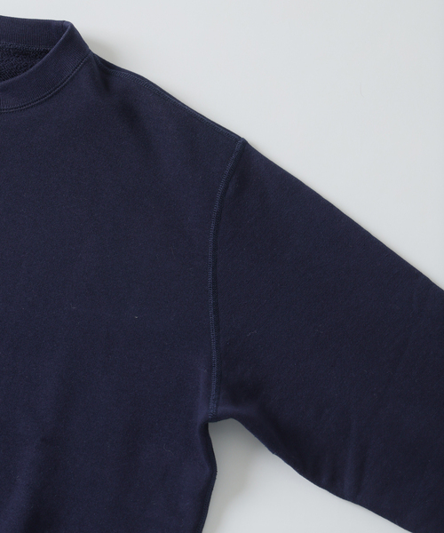 LOOPWHEELER（ループウィラー）の「LOOPWHEELER for LOWERCASE ライトツリウラケ ルーズスウェット（スウェット・メンズ・アイボリー/ネイビー/ライトグレー・SMALL/MEDIUM/LARGE/X-LARGE）」の14枚目の写真