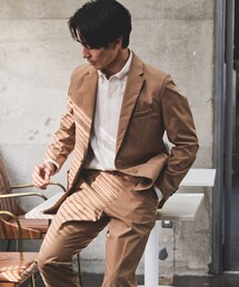 JUN STANDARD PICKS（ジュンスタンダードピックス）の「スリーレイヤードファブリックジャケット/セットアップ対応/防水/防湿/防花粉/静電気/UVカット/ストレッチ（テーラードジャケット）」