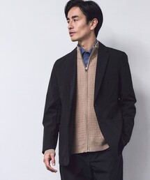 JUN STANDARD PICKS | スリーレイヤードファブリックジャケット/セットアップ対応/防水/防湿/防花粉/静電気/UVカット/ストレッチ(テーラードジャケット)