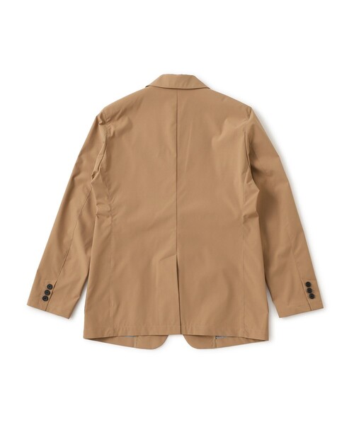 JUN STANDARD PICKS（ジュンスタンダードピックス）の「スリーレイヤードファブリックジャケット/セットアップ対応/防水/防湿/防花粉/静電気/UVカット/ストレッチ（テーラードジャケット・メンズ・イエロー系その他3/ブラック・L/S/LL/M）」の6枚目の写真