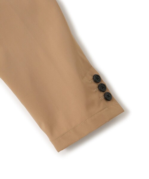 JUN STANDARD PICKS（ジュンスタンダードピックス）の「スリーレイヤードファブリックジャケット/セットアップ対応/防水/防湿/防花粉/静電気/UVカット/ストレッチ（テーラードジャケット・メンズ・イエロー系その他3/ブラック・L/S/LL/M）」の20枚目の写真