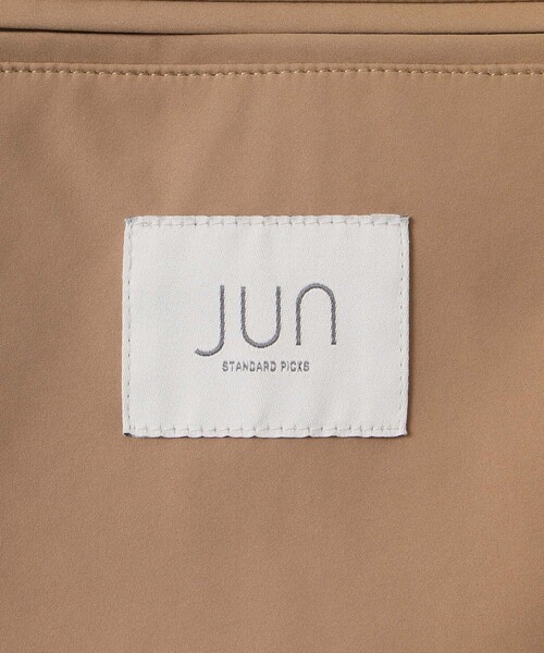 JUN STANDARD PICKS（ジュンスタンダードピックス）の「スリーレイヤードファブリックジャケット/セットアップ対応/防水/防湿/防花粉/静電気/UVカット/ストレッチ（テーラードジャケット・メンズ・イエロー系その他3/ブラック・L/S/LL/M）」の21枚目の写真