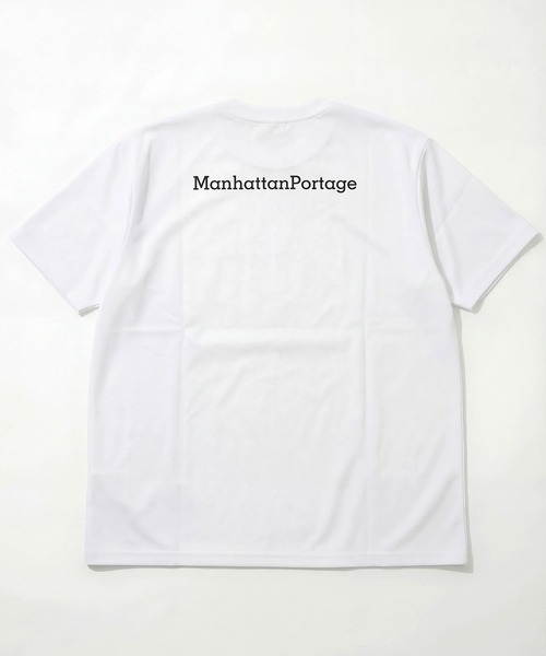 Manhattan Portage(マンハッタンポーテージ)の「【Manhattan Portage】CITY ACTIVE SET UP & KNAPSACK ≪CassetteChart別注≫ シティーアクティブセットアップ ナップサック付/ UVカット/ラッシュガード/マンハッタンポーテージ/3点セット サッカー日本代表 W杯 観戦 ユニフォームの代わりにも(Tシャツ/カットソー・レディース・ブラック/ホワイト・S/L/M)」の4枚目の写真