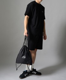 MAMMUT（マムート）の「【Manhattan Portage】CITY ACTIVE SET UP & KNAPSACK ≪CassetteChart別注≫ シティーアクティブセットアップ ナップサック付/ UVカット/ラッシュガード/マンハッタンポーテージ/3点セット サッカー日本代表　W杯　観戦 ユニフォームの代わりにも（Tシャツ/カットソー）」