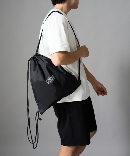Manhattan Portage(マンハッタンポーテージ)の「【Manhattan Portage】CITY ACTIVE SET UP & KNAPSACK ≪CassetteChart別注≫ シティーアクティブセットアップ ナップサック付/ UVカット/ラッシュガード/マンハッタンポーテージ/3点セット サッカー日本代表 W杯 観戦 ユニフォームの代わりにも(Tシャツ/カットソー・レディース・ブラック/ホワイト・S/L/M)」の22枚目の写真
