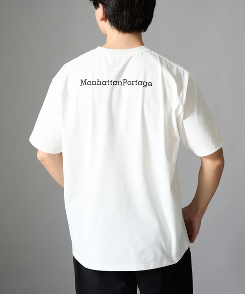 Manhattan Portage(マンハッタンポーテージ)の「【Manhattan Portage】CITY ACTIVE SET UP & KNAPSACK ≪CassetteChart別注≫ シティーアクティブセットアップ ナップサック付/ UVカット/ラッシュガード/マンハッタンポーテージ/3点セット サッカー日本代表 W杯 観戦 ユニフォームの代わりにも(Tシャツ/カットソー・レディース・ブラック/ホワイト・S/L/M)」の15枚目の写真