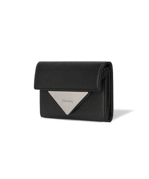 TRIANGLE DOCO WALLET - PEBBLE BLACK（財布）｜FENNEC（フェネック