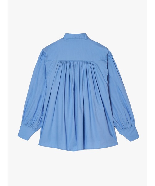 crinkle crinkle crinkle(クリンクルクリンクルクリンクル)の「【crinkle crinkle crinkle】front frill shirts/フロントフリルシャツ(シャツ/ブラウス・レディース・ホワイト/ブルー・FREE)」の10枚目の写真