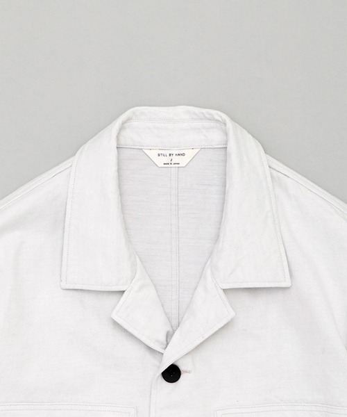 STILL BY HAND（スティルバイハンド）の「【STILL BY HAND】11.5oz denim jacket（デニムジャケット・メンズ・ダークネイビー/ホワイト・48/46）」の9枚目の写真