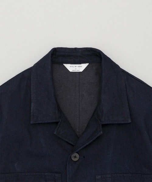 STILL BY HAND（スティルバイハンド）の「【STILL BY HAND】11.5oz denim jacket（デニムジャケット・メンズ・ダークネイビー/ホワイト・48/46）」の10枚目の写真