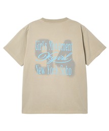 FADED LOGO AND NUMBER S/S TEE