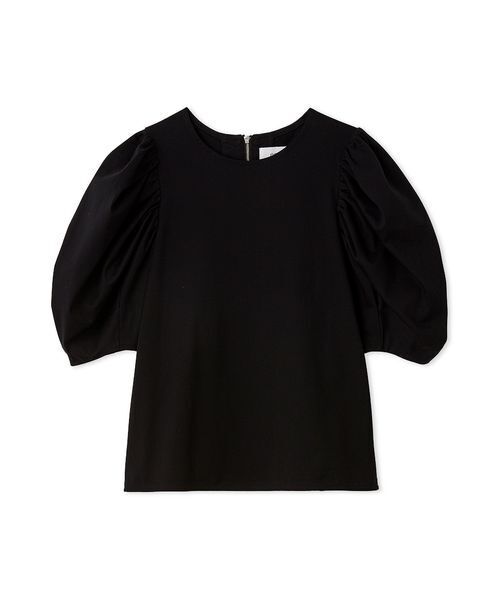 emmi(エミ)の「デザインスリーブTシャツ(Tシャツ/カットソー・レディース・ホワイト/ピンク/ブラック・F)」の14枚目の写真