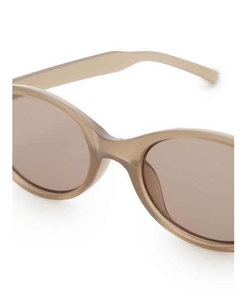 SNIDEL（スナイデル）の「オーバルフレームサングラス（サングラス・レディース・ブラック/モカ・F）」の6枚目の写真