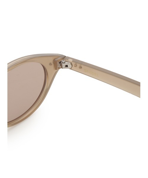 SNIDEL（スナイデル）の「オーバルフレームサングラス（サングラス・レディース・ブラック/モカ・F）」の7枚目の写真