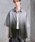 SERACE（セラス）の「【SERACE】Loose drape gradation short sleeve shirt / ルーズドレープグラデーション半袖シャツ/ 接触冷感（シャツ/ブラウス・L）」
