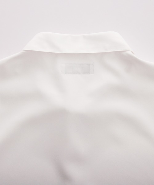 SERACE(セラス)の「【SERACE】Loose drape gradation short sleeve shirt / ルーズドレープグラデーション半袖シャツ/ 接触冷感(シャツ/ブラウス・メンズ・ブラック/ブルー/ホワイト・L/M/S)」の10枚目の写真