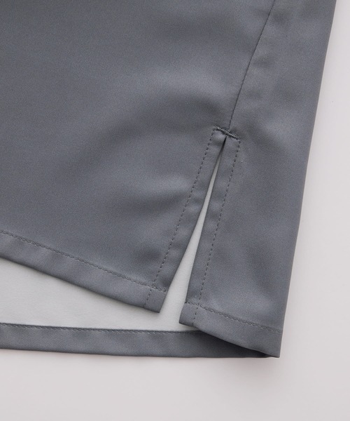 SERACE(セラス)の「【SERACE】Loose drape gradation short sleeve shirt / ルーズドレープグラデーション半袖シャツ/ 接触冷感(シャツ/ブラウス・メンズ・ブラック/ブルー/ホワイト・L/M/S)」の16枚目の写真